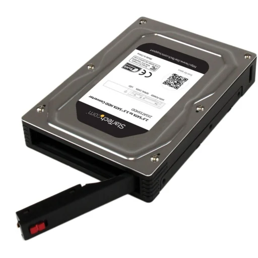 Imagen 5 de Cofre Porta Disco Duro StarTech HDD/SSD 2.5" SATA Altura máx 12.5mm p/Bahía 3.5"