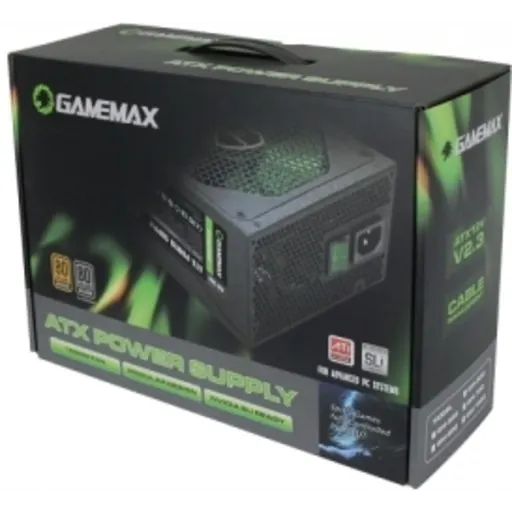 Imagen 1 de Fuente de Poder GAMEMAX GM-800, 800W 80 PLUS BRONZE Semi-Modular ATX