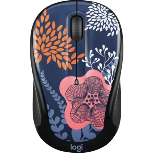 Imagen 0 de Logitech M317c Wireless Mouse Forest Floral AMR