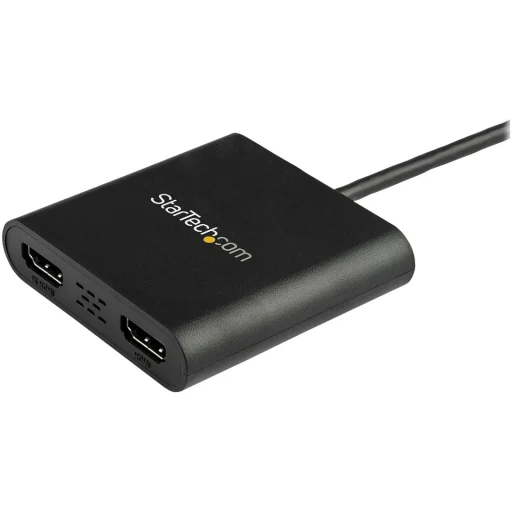 StarTech.com Hub Concentrador MST USB-C a 2 Puertos HDMI - HDMI Doble de 4K  a