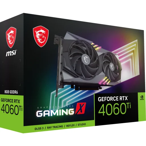 Imagen 8 de Tarjeta de Video GF-RTX 4060 TI GAMING X 8G 8GB GDDR6 PCIe G4 3*DP HDMI ATX