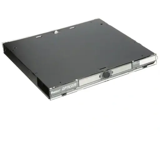 Imagen 0 de Panduit Opticom Rack Mount Fiber Enclosure - Caja de cables de bastidor - negro - 1U - 19"/23"