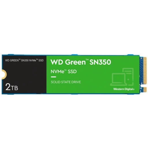 Imagen 1 de Unidad SSD Western Digital Green SN350 2TB M.2 22*80 PCIe3.0x4 L3200MBs/E3000MBs