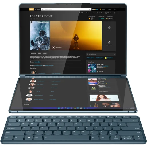 Imagen 2 de Notebook Lenovo Yoga Book 9i Gen8 I7-1355U RAM 16GB SSD 1TB 13.3"Touch W11H