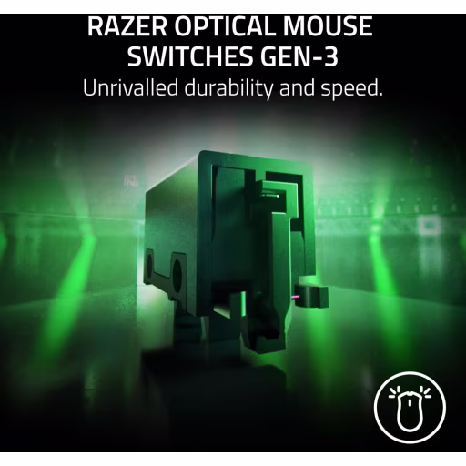 Imagen 2 de Mouse Gamer Inalámbrico Razer Viper V3 Pro, Óptico 35K DPI 2.4GHz RF USB-C Black