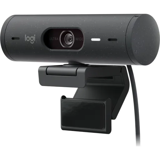 Imagen 0 de Cámara Web Logitech Brio 500, 4MP Full HD 1080p /30fps USB-C Color Graphite AMR