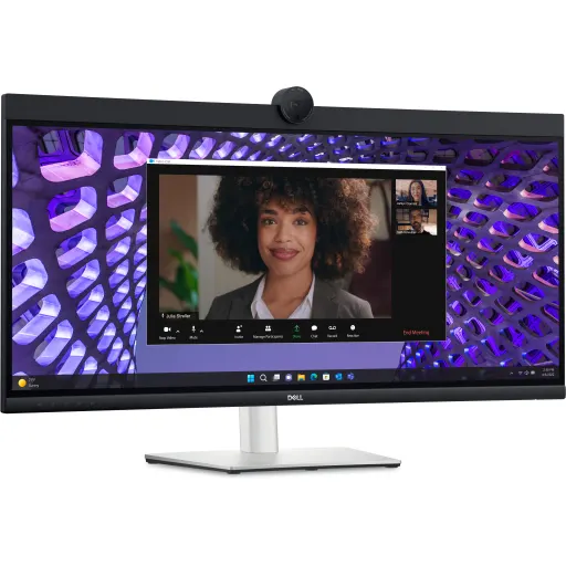Imagen 1 de Monitor Curvo Dell P3424WEB 34" WQHD 3440*1440 IPS LAN DP HDMI USB-C Hub 60Hz