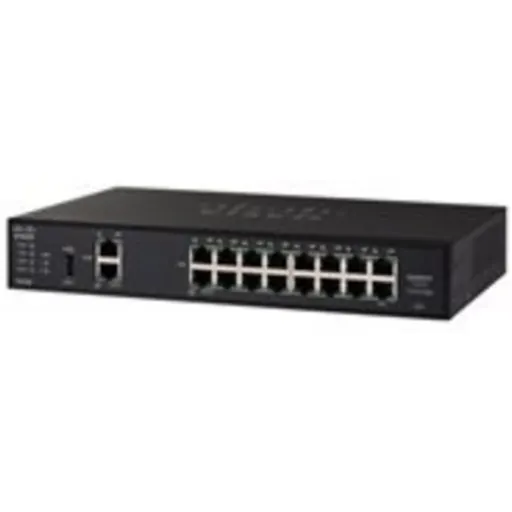 Imagen 0 de Router Cisco Small Bussiness RV345 VPN Dual WAN GE 16*RJ-45 2*WAN Mont. en Rack