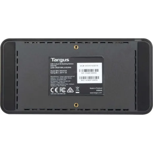 Imagen 2 de Docking Station USB-C DP  Dual video 4K HDMI con 65W PD Pass-Thru