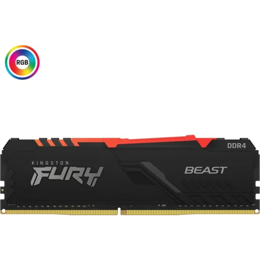 Imagen 0 de Memoria RAM 8GB DDR4 2666MHz DIMM CL16 Non-ECC 1.20V 288p KINGSTON FURY