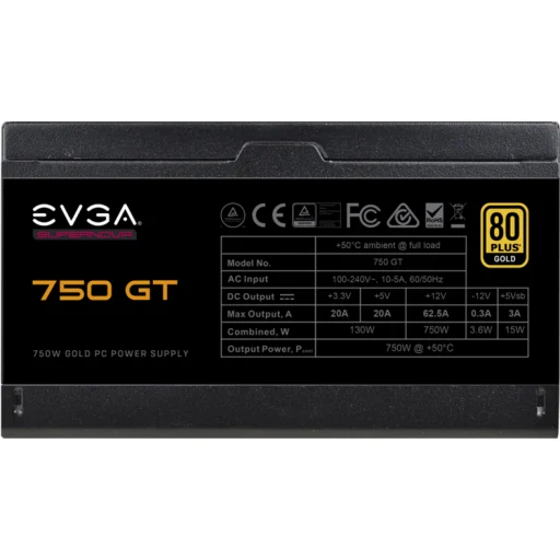 Imagen 5 de Fuente de Poder EVGA Supernova 750 GT, 750W 80 Plus Gold Modular Activo ATX Negr