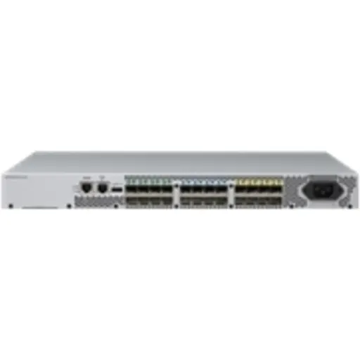 Imagen 1 de HPE SN3600B 32Gb 24-port/8-port Active Fibre Channel Switch - Conmutador - Gestionado - 8 x 32Gb Fibre Channel SFP28 + 16 x canal de fibra SFP28 de 32 Gb con puertos a demanda - montaje en rack