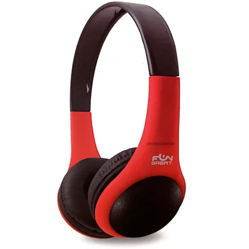 Imagen 0 de Fun Great Stereo Headphone - Red (FGH-690RD)