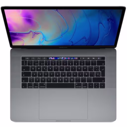 Imagen 0 de MacBook Pro con Touch Bar 15.4/Core i7 HC 2.6/16GB/256GB Space Gray