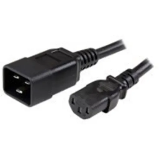 Imagen 5 de StarTech.com Cable de 1,8m C13 a C20 de servicio pesado de 2,5mm2  para alimentación de ordenadores - Cable de alimentación - IEC 60320 C20 a IEC 60320 C13 - CA 110 V - 1.8 m - negro - para P/N: RKCOND17HD