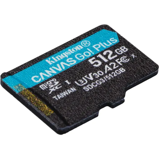 Imagen 3 de Memoria MicroSDXC 512GB Kingston Canvas Go Plus UHS-I CL10 Esc 90MB/s Lec30MB/s