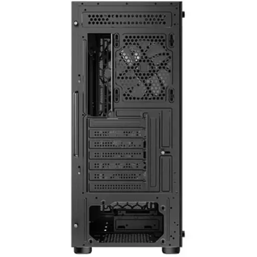 Imagen 4 de Gabinete Gamer Antec AX83 RGB ELITE MidTower 2*USB2.0 USB3.0 Vid temp 3FAN Negro