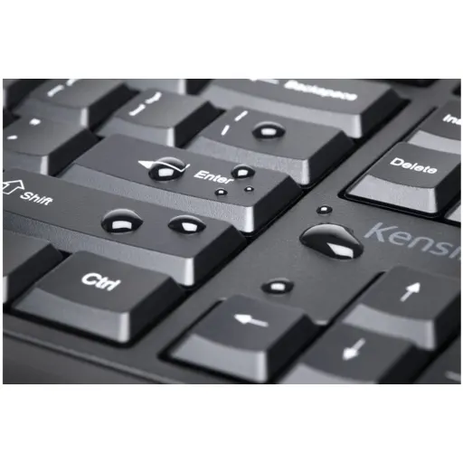 Imagen 4 de Kit Teclado Mouse Inalámbrico Kensington Pro Fit® Receptor USB Color Negro