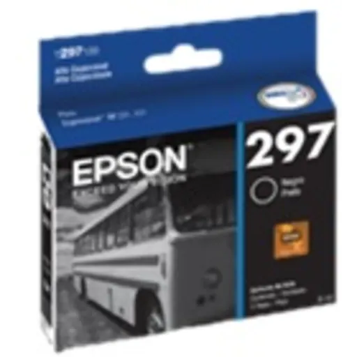 Cartucho de Tinta Negro Epson 297 de Alta capacidad T297120 300 paginas 