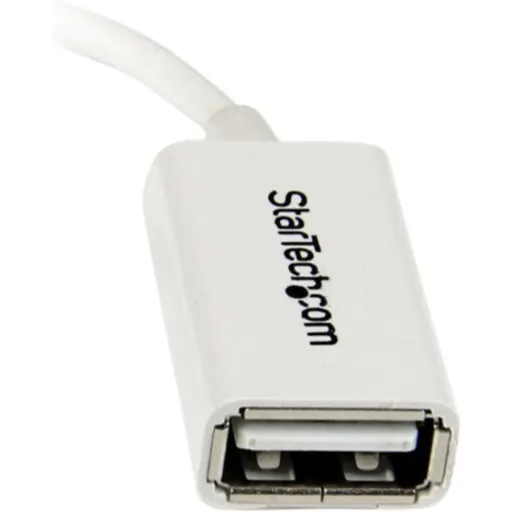 Imagen 1 de 5in White Micro USB to USB OTG Adapter