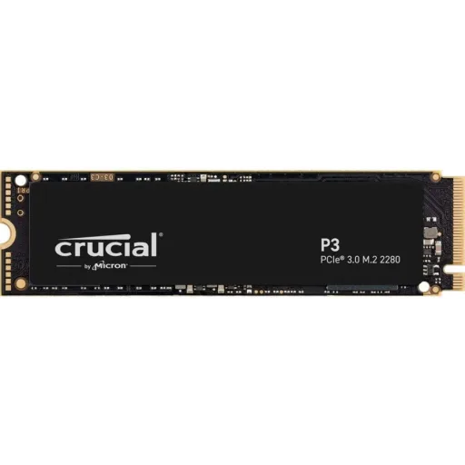 Unidad SSD Crucial P3 2TB M.2 22*80 PCIe 3 x4 NVMe 3D NAND Le3500MB/s Es3000MB/s