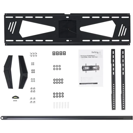 Imagen 4 de Soporte a Pared para TV 37" a 75" hasta 40Kg Acero plastico Negro STARTECH