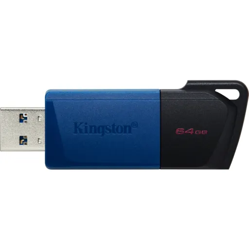 Imagen 2 de Pendrive 64GB Kingston DataTraveler Exodia M USB3.2 Gen1 Color Negro/Azul