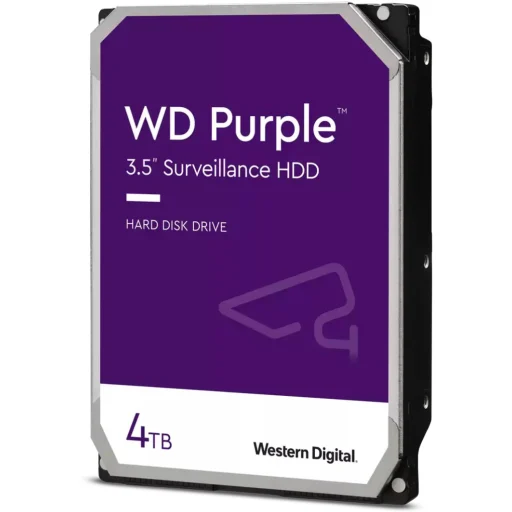 Imagen 0 de Disco Duro Western Digital Purple 4TB 3.5" 5400RPM SATA6GB/s 256MB p/Vigilan