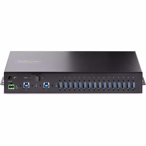 Imagen 2 de HUB Industrial StarTech 16 Puertos USB 3.0 120W 
