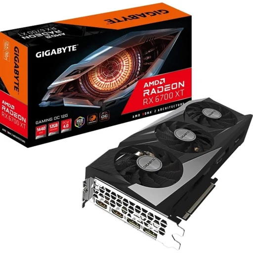 Imagen 0 de Tarjeta de Video Gigabyte Radeon RX6700 XT Gaming OC 12GB GDDR6 PCIe 2*DP 2*HDMI