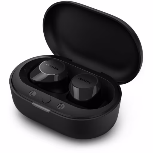 Imagen 2 de Audifonos Inalámbricos Philips TAT1209BK Bluetooth 5.3 color Negros