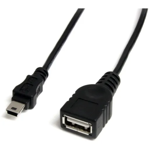 Imagen 0 de 1ft Mini USB 2.0 Cable - USB A to Mini B