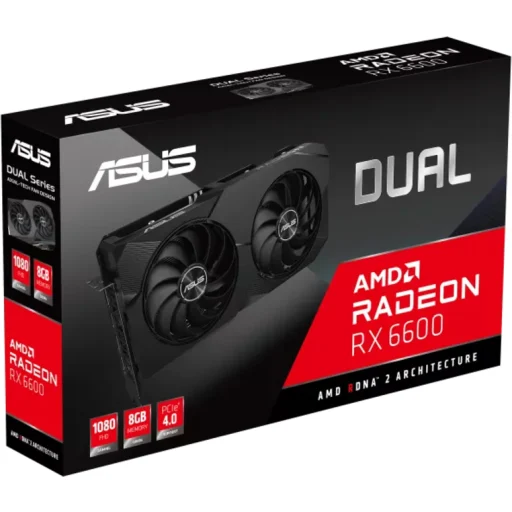 Imagen 10 de Tarjeta de Video Asus Dual Radeon RX 6600 V2 8GB GDDR6 PCIe 4.0 3*DP HDMI ATX
