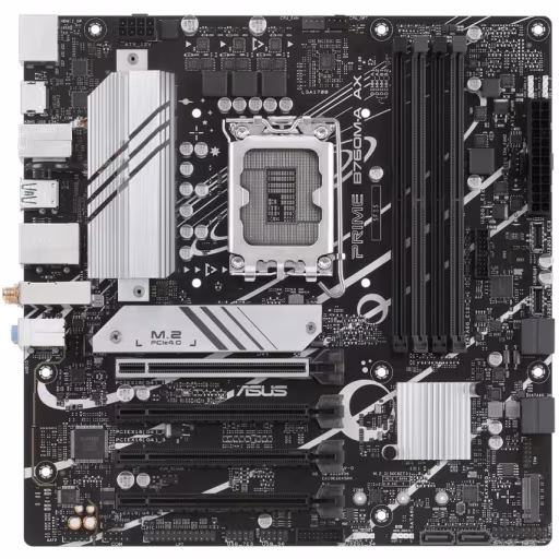 Imagen 0 de Tarjeta madre Asus Prime PRIME B760M-A AX6 II LGA1700 14°G WiFi 4*DDR5 DP HDMI 