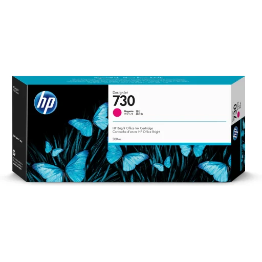 Imagen 1 de Cartridge HP 730 Magenta para Impr DesignJet Ink T1600/T2600/T1700, 300ml 