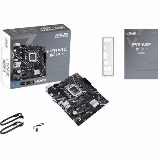 Imagen 3 de Tarjeta Madre Asus PRIME H610M-K LGA1700 13°G 2*DDR5 M.2 HDMI VGA PS/2 USB3.2