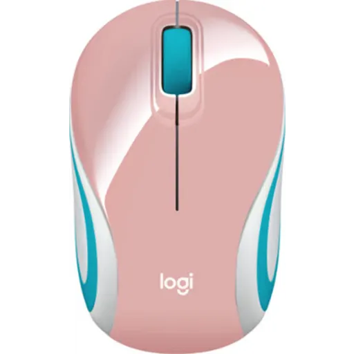 Imagen 5 de Mouse Inalámbrico Logitech M187, Óptico 1000DPI 3 botones 2.4GHz Rosado Blossom