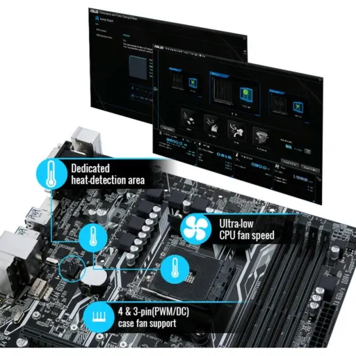 Imagen 9 de Tarjeta Madre Asus PRIME A320M-K LGA AM4 DDR4 2*PS2 VGA HDMI M.2 USB3.0 mATX