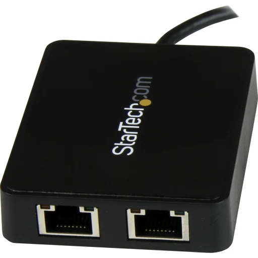 Imagen 2 de StarTech.com USB-C to Dual Gigabit Ethernet Adapter with USB 3.0 Type-A Port USB