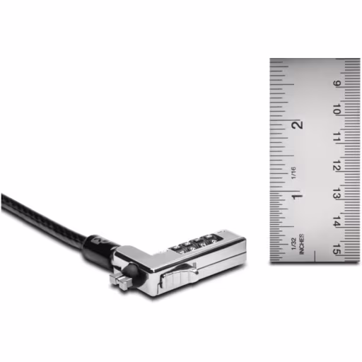Imagen 1 de Candado de Seguridad Kensington para Portatiles Ultrafinos 2 en 1  Negro c/Clave