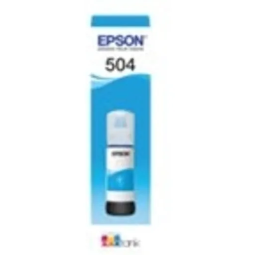 Imagen 1 de Botella de Tinta Epson T504 CYAN C13T03N22A L4150, L4160, L6161, L6171, L6191