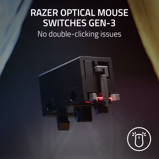 Imagen 6 de Mouse Gamer Alámbrico Razer DeathAdder V3, Óptico 30.000dpi Ergo USB-A Negro