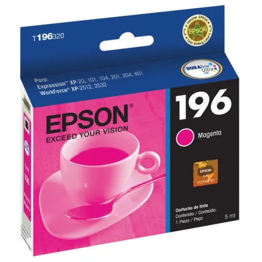 Imagen 0 de Cartridge Epson 169 Magenta para Impr  XP101/201/401, 290 Páginas