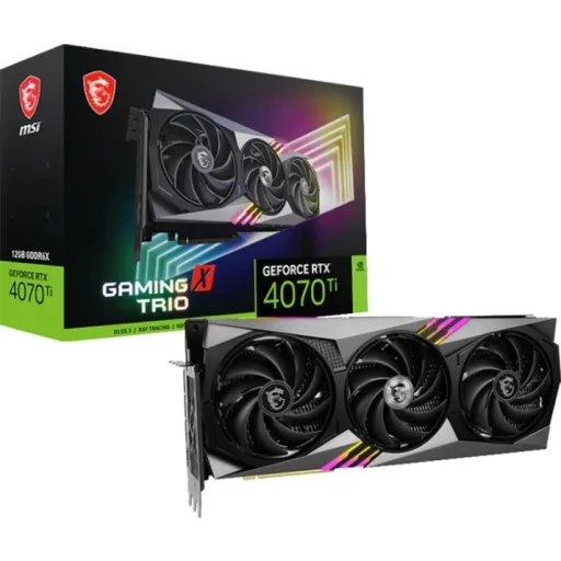 Imagen 6 de Tarjeta de Video MSI GF-RTX 4070TI GAMING X TRIO 12G 12GB GDDR6X PCIe4 3*DP HDMI