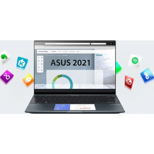 Imagen 24 de Notebook Asus ZenBook A5 I7-1165G7 RAM 16GB SSD 512GB 14" VID2GB W10P
