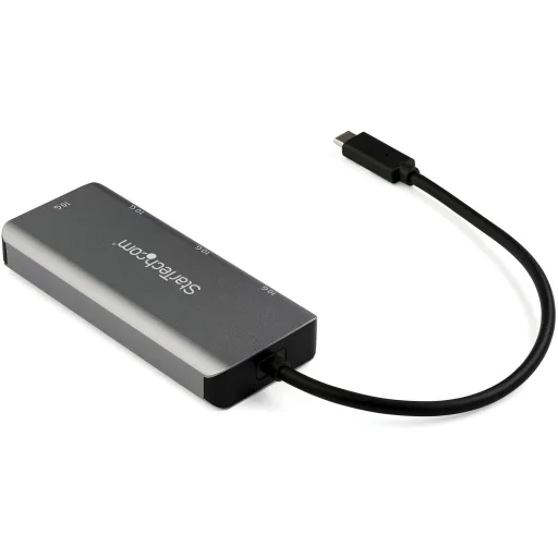 StarTech.com Adaptador Concentrador Hub Ladrón USB 3.1 Super Speed para  Laptop de 4 Puertos Salidas - Negro