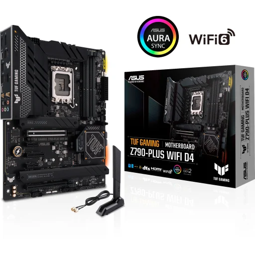 Imagen 3 de Tarjeta Madre Asus TUF GAMING Z790-PLUS WIFI D4 LGA1700 13°G 4*DDR4 4*M.2 DP HDM
