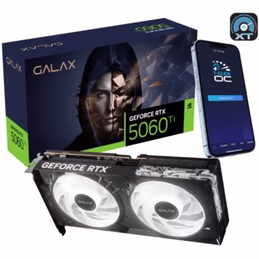 Imagen 0 de Galax GeForce RTX 5060 Ti 1-Click OC 16GB [56IZN8MDCPOC]