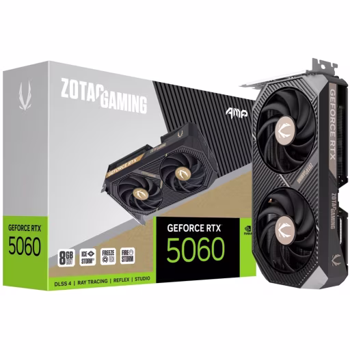 Imagen 0 de Zotac GAMING GeForce RTX 5060 AMP [ZT-B50600F-10M]