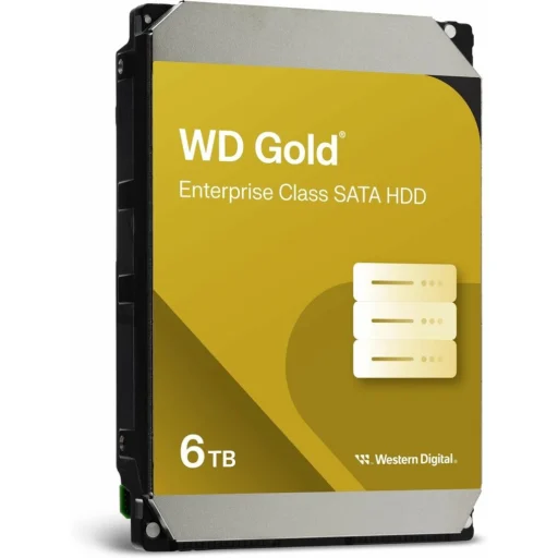 Imagen 2 de Disco Duro Western Digital Gold 6TB 3.5" 7200RPM SATA3 6Gb/s 256MB Empresarial
